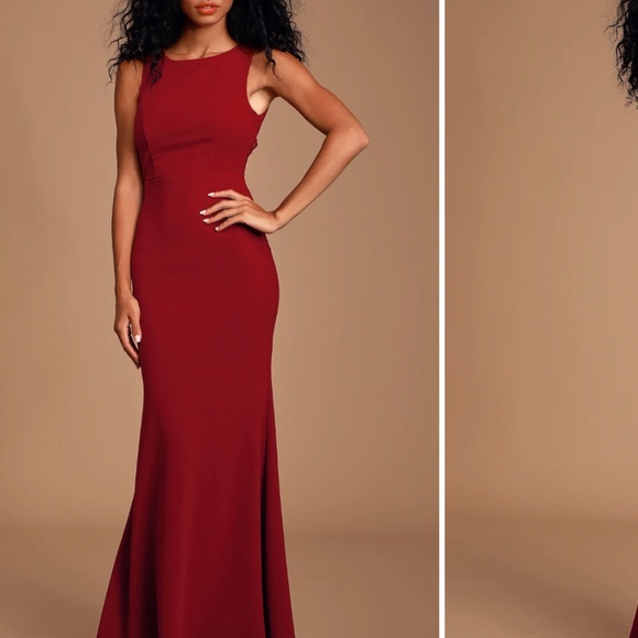 Lulu's Maxi Open Back Dress - Picture 3 of 9